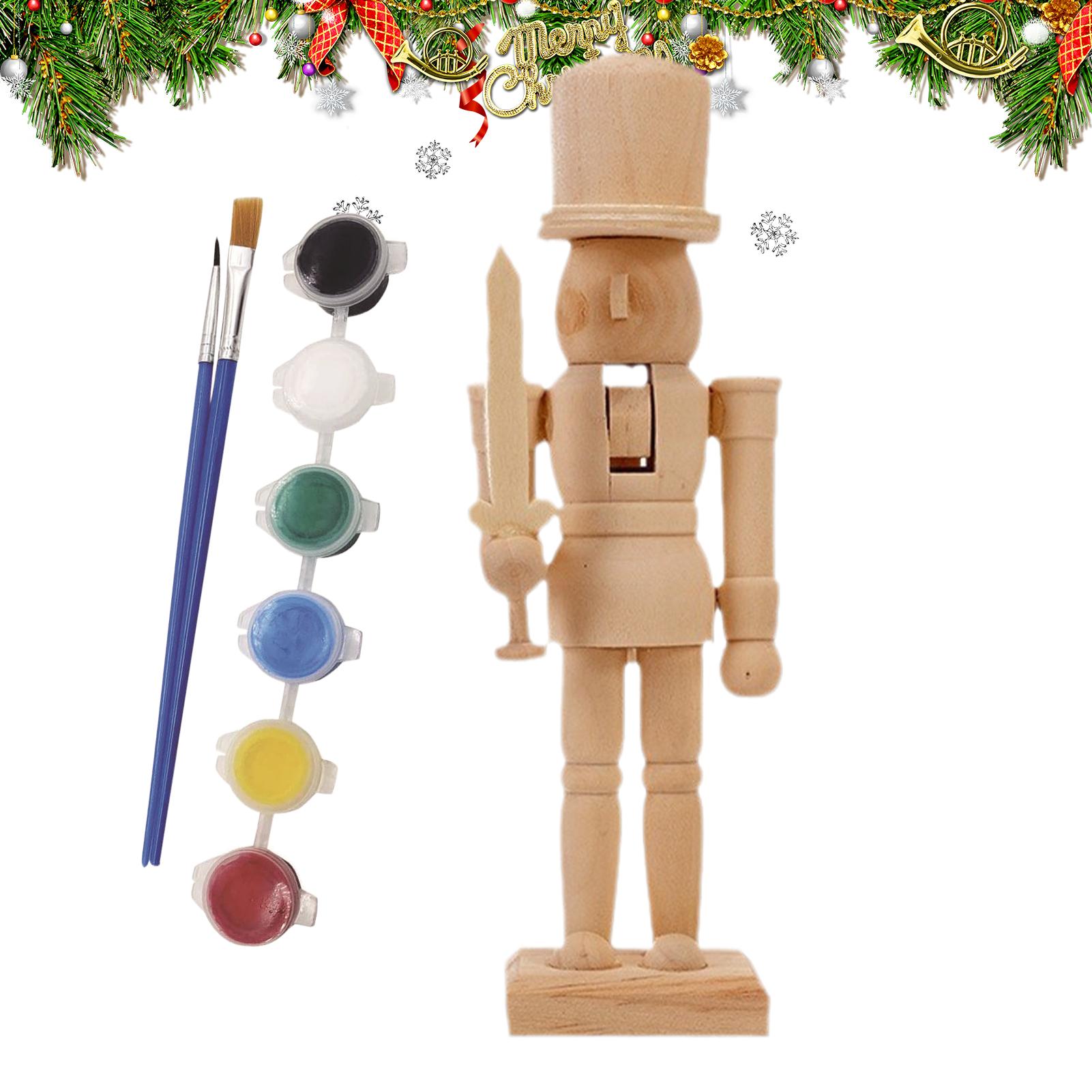 Nutcracker Figurine - Dipingi i tuoi soldati schiaccianoci in