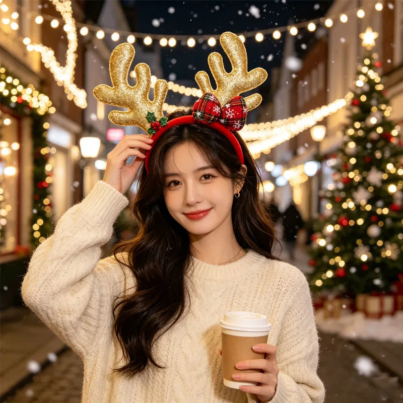 1-5PCS Cerchietto per capelli  - Reindeer Antlers Headband recensione e prezzo