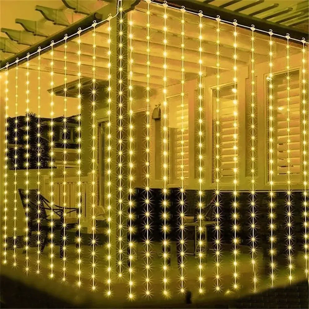 Luci a tenda a LED alimentate  - Led Fairy String Lights recensione e prezzo