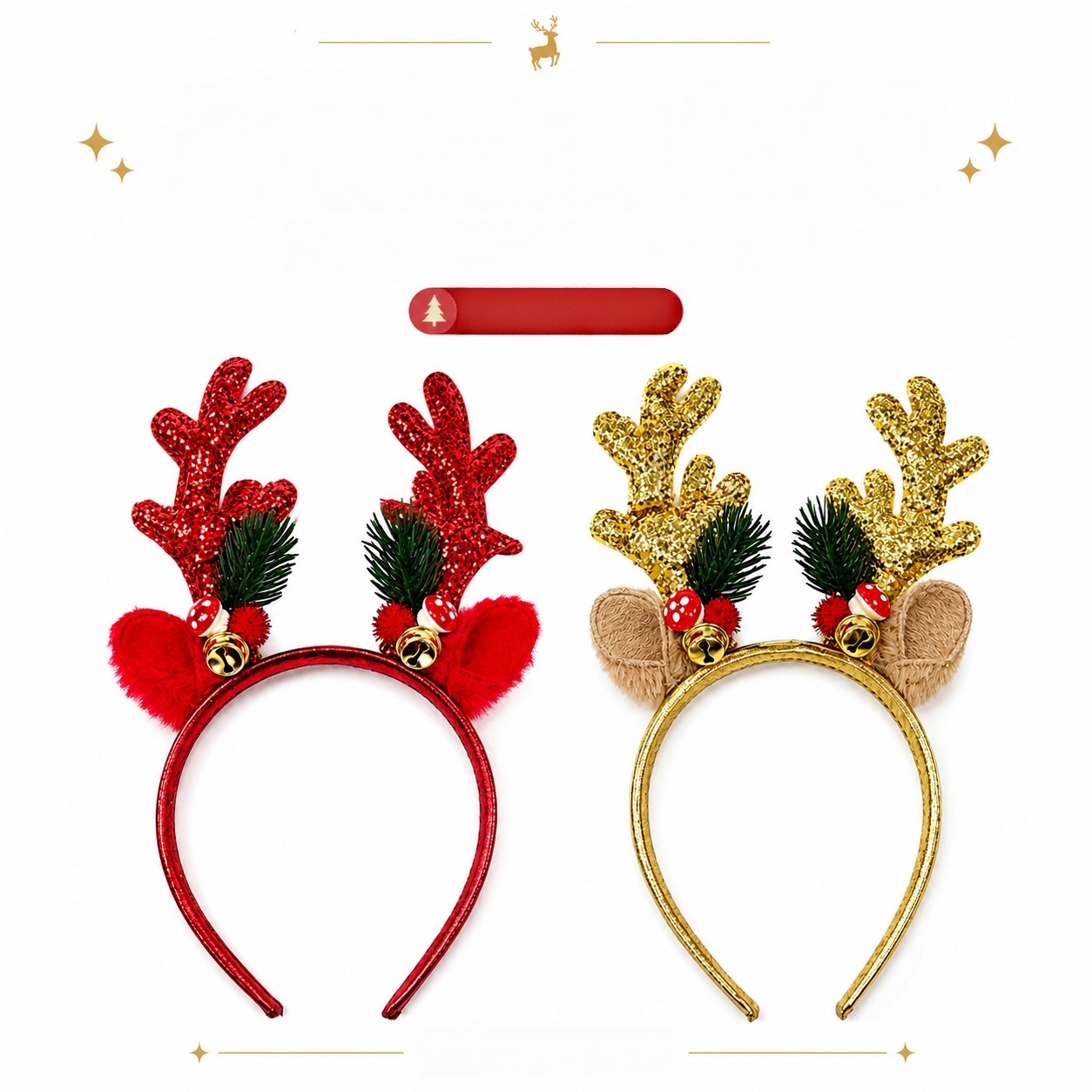 Cerchietto con corna di renna  - Reindeer Antlers Headband recensione e prezzo