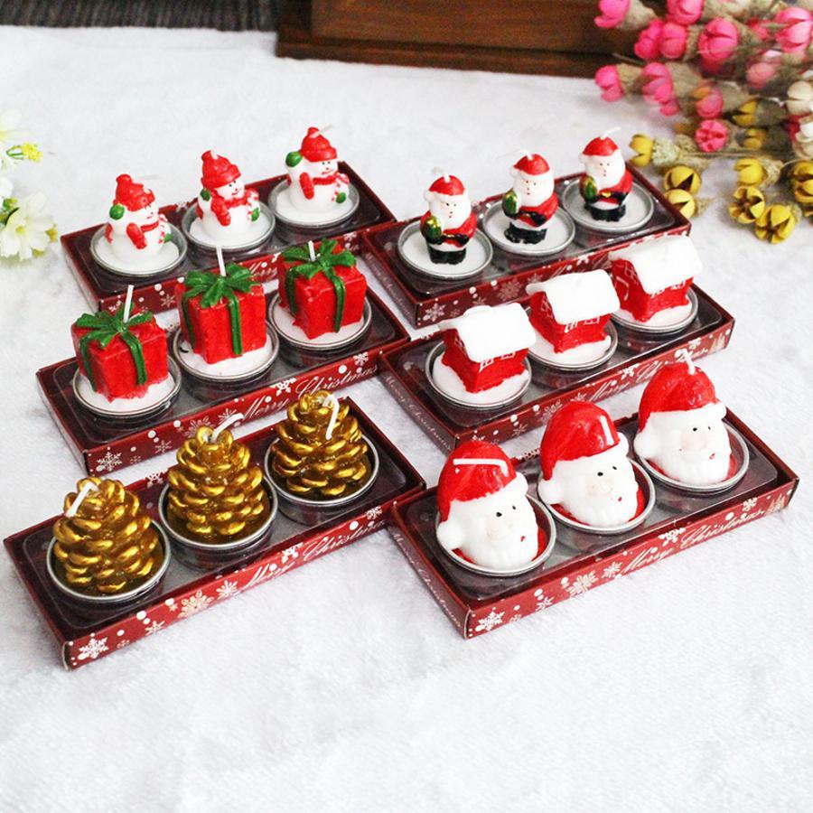 Set di 3 candele decorative na - Holiday Candle Set recensione e prezzo
