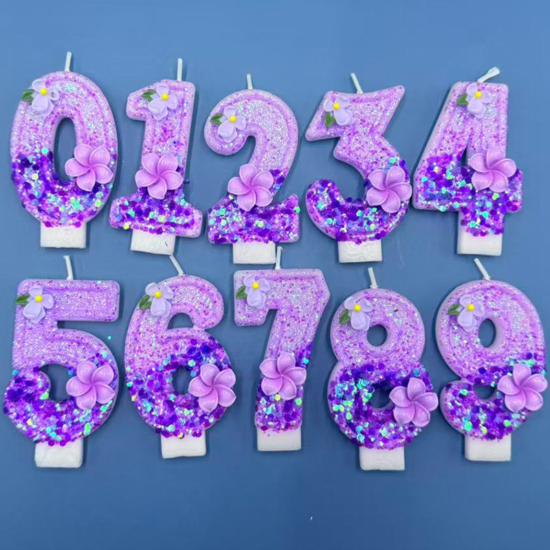 Candele a forma di numero deco - Holiday Candle Set recensione e prezzo