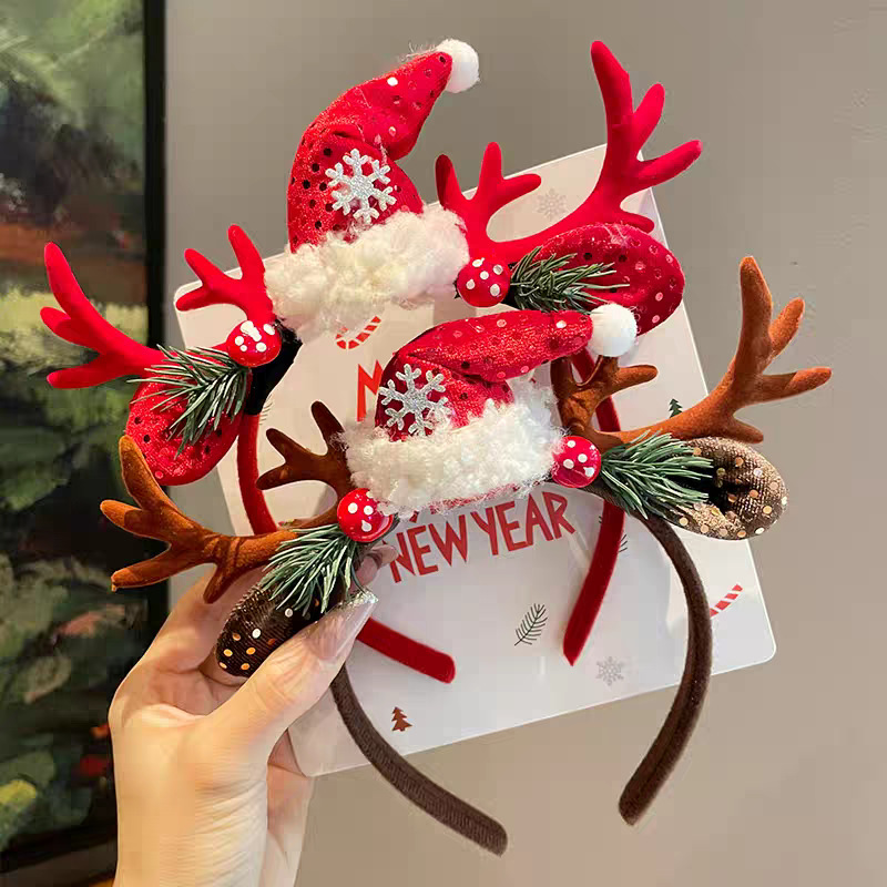 Cerchietto Natalizio con Corna - Reindeer Antlers Headband recensione e prezzo