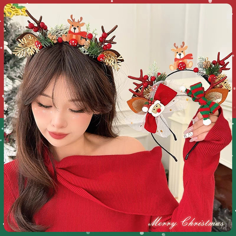 Cerchietto Natalizio con Corna - Reindeer Antlers Headband recensione e prezzo